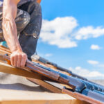 damage roof project
